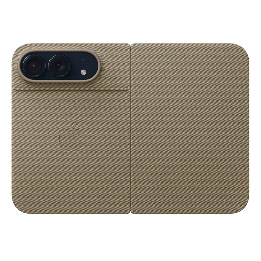 Étui folio iPhone Duo avec support — Taupe