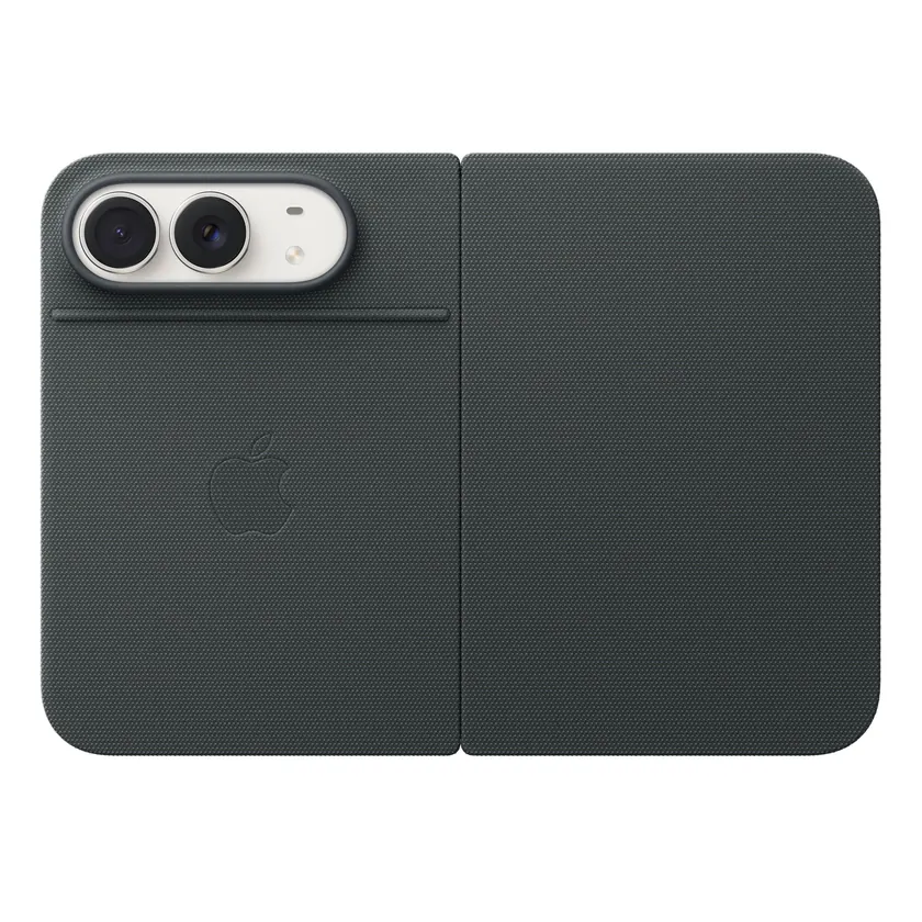 Étui folio iPhone Duo avec support — Bleu marine