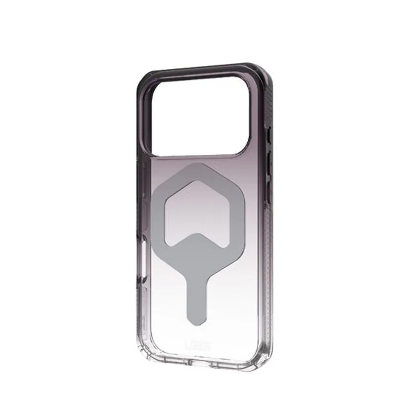 Coque UAG Plyo MagSafe pour iPhone 18 Pro / 17 Pro — Noir / Transparent dégradé — vue 3