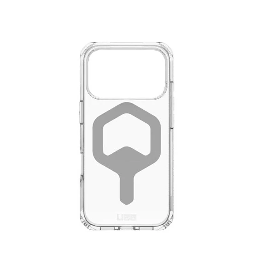 Coque UAG Plyo MagSafe pour iPhone 18 Pro / 17 Pro — Glace / Argent