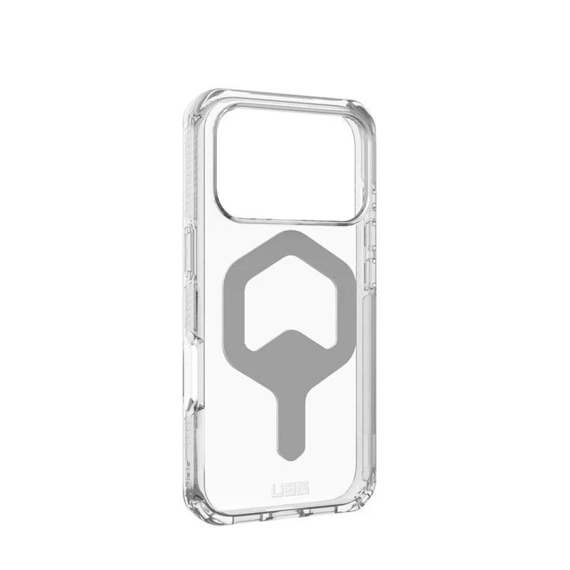 Coque UAG Plyo MagSafe pour iPhone 18 Pro / 17 Pro — Glace / Argent — vue 2