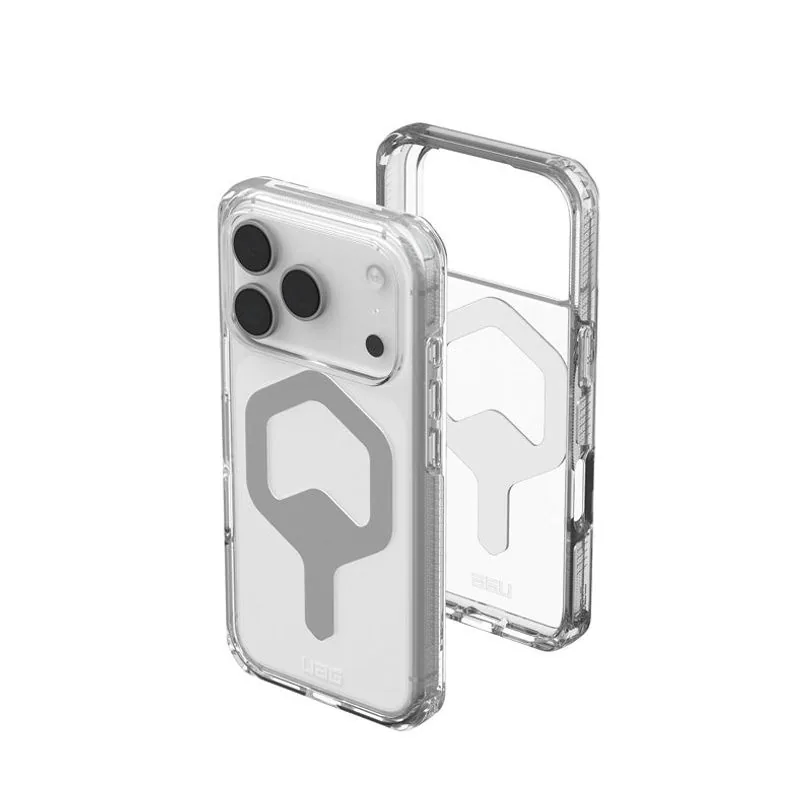 Coque UAG Plyo MagSafe pour iPhone 18 Pro / 17 Pro — Glace / Argent — vue 8