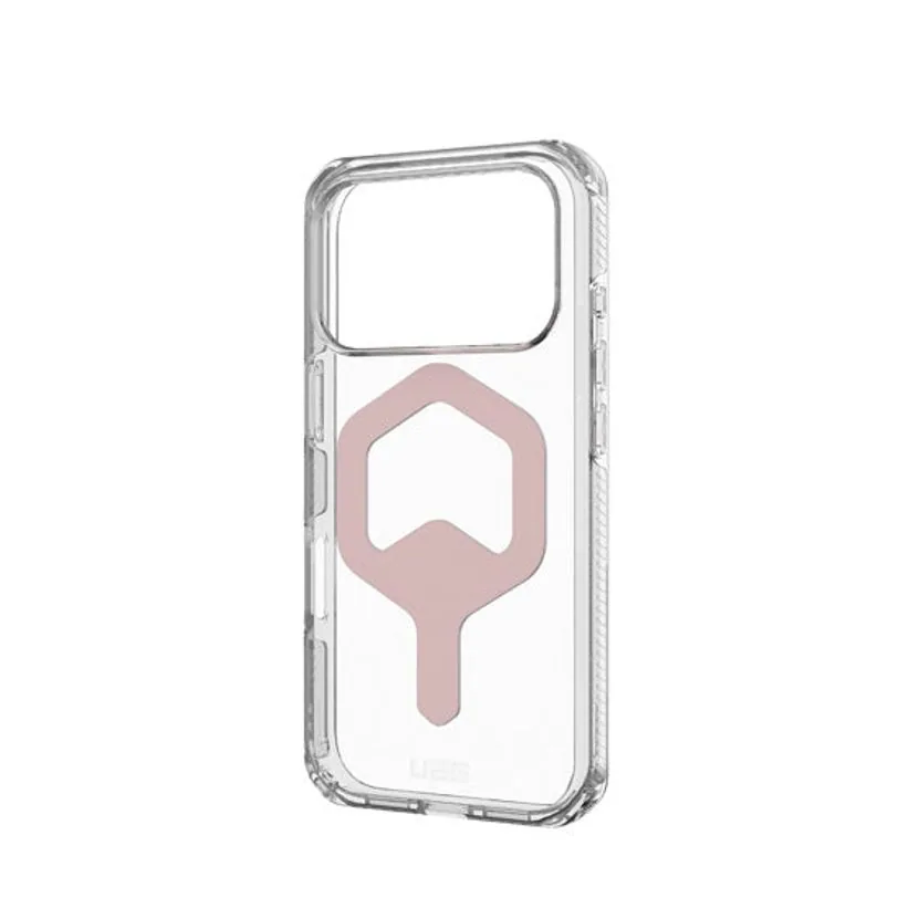 Coque UAG Plyo MagSafe pour iPhone 18 Pro / 17 Pro — Glace / Or rose — vue 2