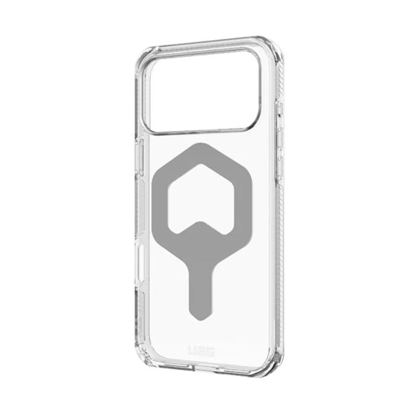 Coque UAG Plyo MagSafe pour iPhone 18 Pro Max / 17 Pro Max — Glace / Argent — vue 3