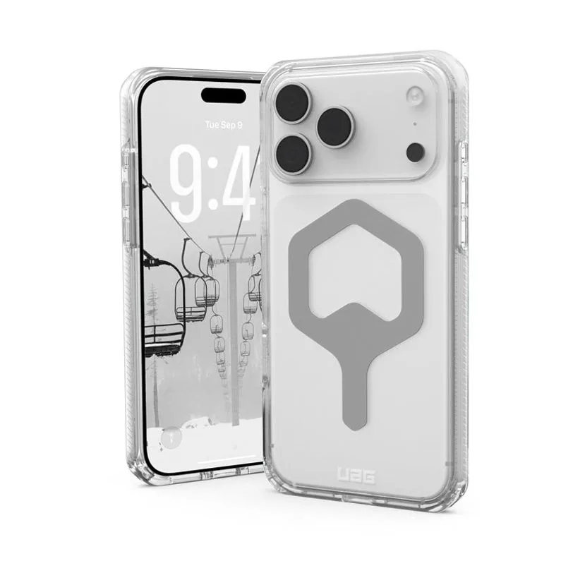 Coque UAG Plyo MagSafe pour iPhone 18 Pro Max / 17 Pro Max — Glace / Argent — vue 8