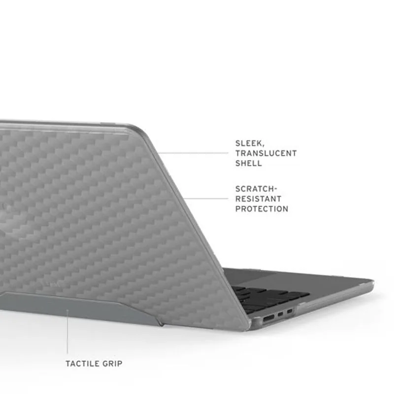 Coque UAG Essential Armor pour MacBook Air 13 pouces — Transparent — vue 6