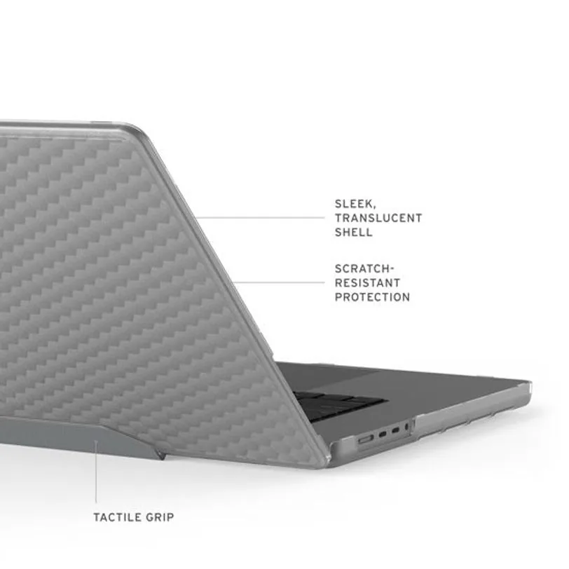 Coque UAG Essential Armor pour MacBook Pro 16 pouces — Transparent — vue 8