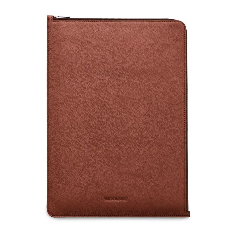 Woolnut folio cuir pour MacBook Air 15 pouces — Cognac — vue 2