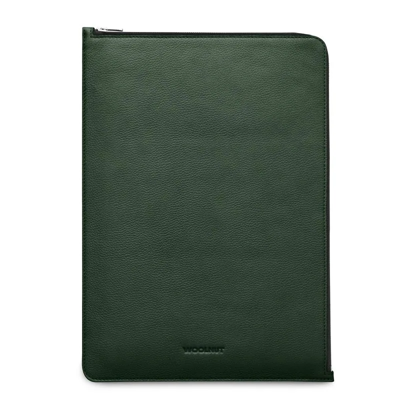 Woolnut folio cuir pour MacBook Air 15 pouces — Vert — vue 2