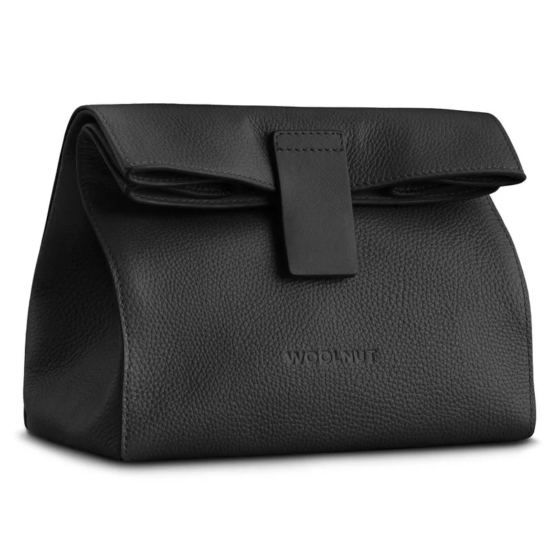 Woolnut sac Mantle cuir — Noir — vue 2