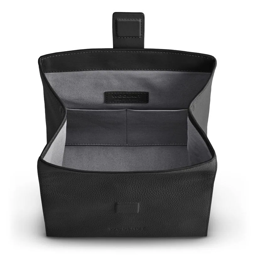 Woolnut sac Mantle cuir — Noir — vue 4