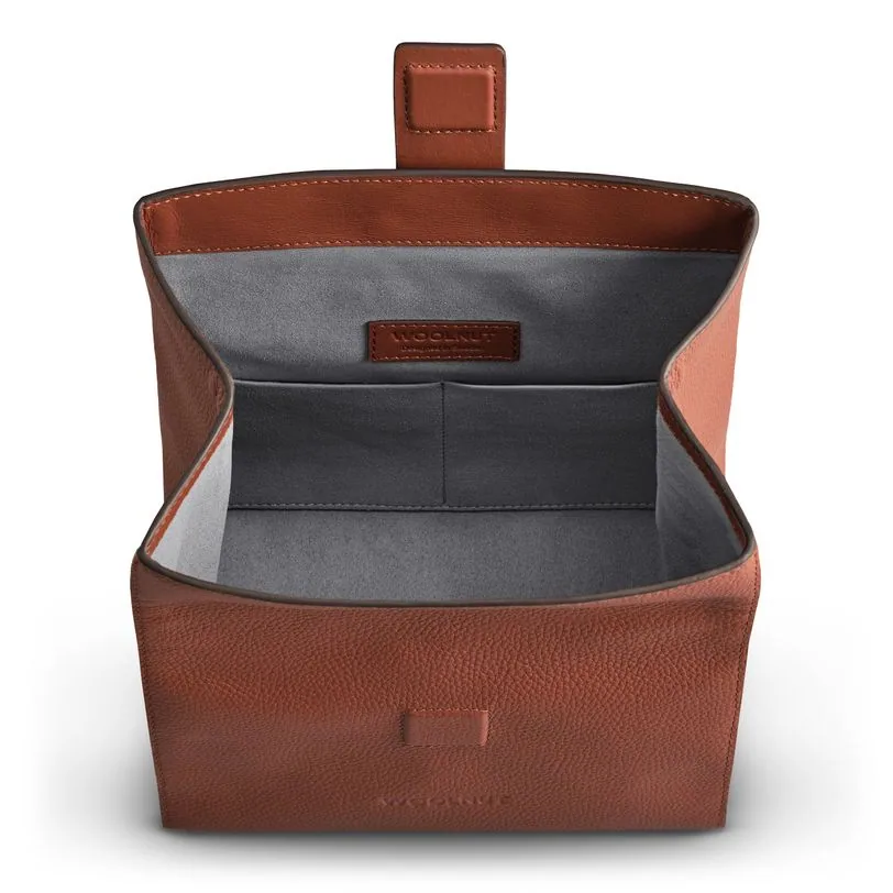 Woolnut sac Mantle cuir — Cognac — vue 4