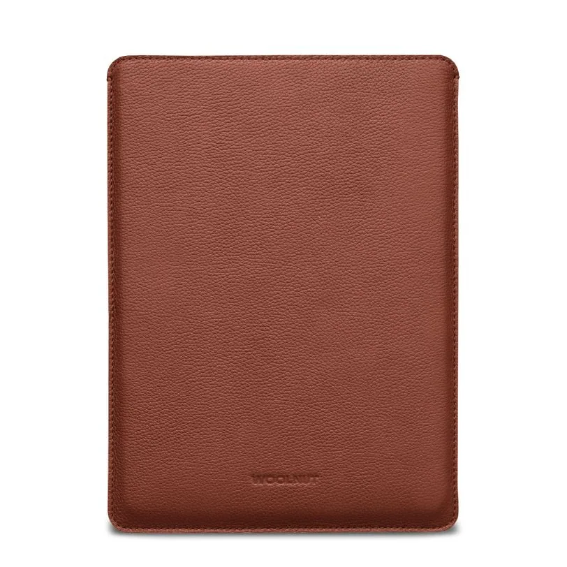 Woolnut housse cuir pour MacBook Neo — Cognac — vue 2