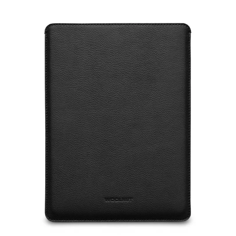 Woolnut housse cuir pour MacBook Pro 14 pouces — Noir — vue 2