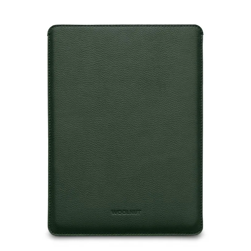 Woolnut housse cuir pour MacBook Pro 14 pouces — Vert — vue 2
