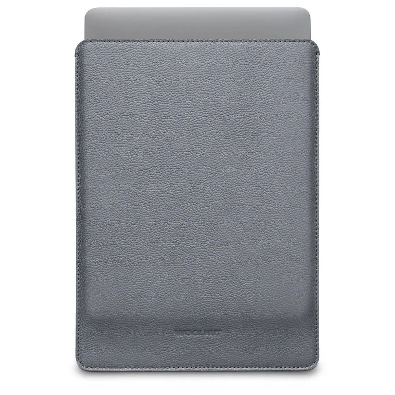 Woolnut housse cuir pour MacBook Pro 14 pouces — Gris sidéral