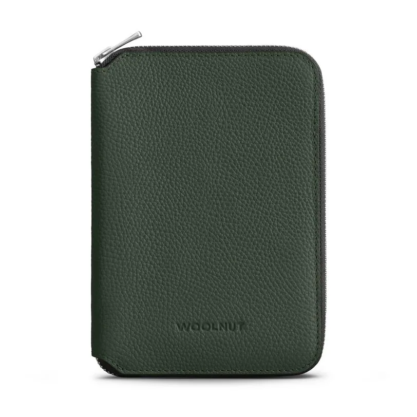 Woolnut folio de voyage cuir — Vert — vue 2