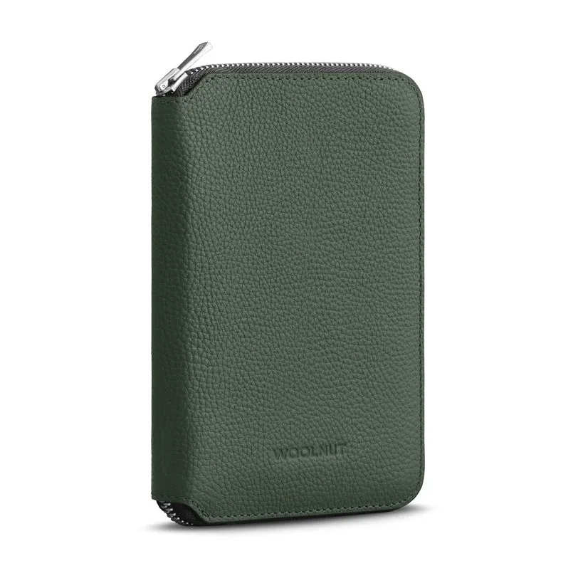 Woolnut folio de voyage cuir — Vert — vue 3