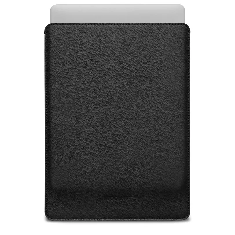Woolnut housse cuir pour MacBook Air 13 pouces — Noir