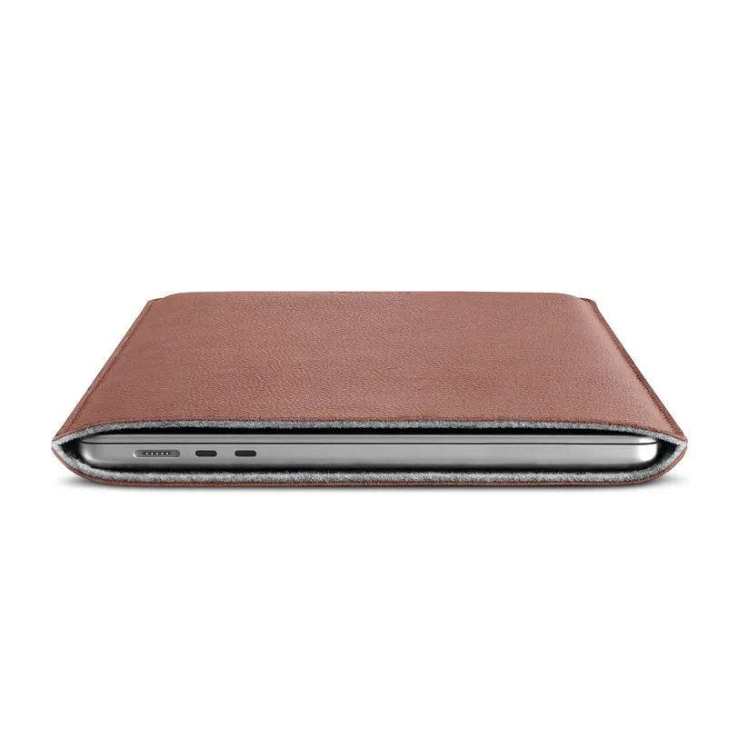 Woolnut housse cuir pour MacBook Air 13 pouces — Cognac — vue 5