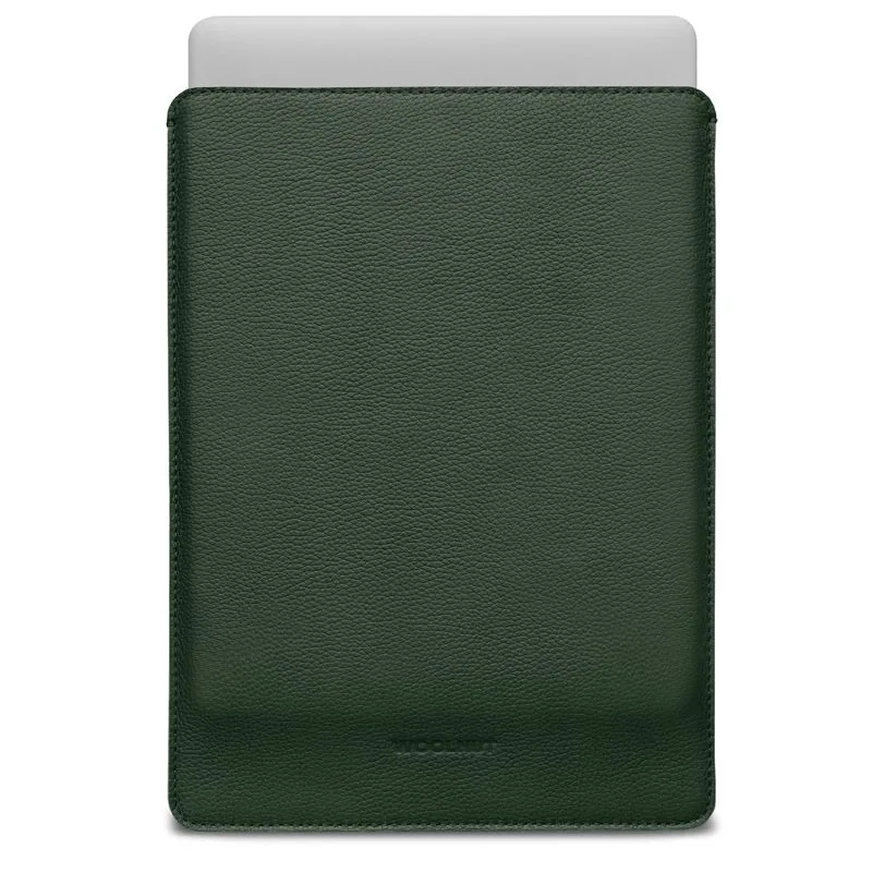 Woolnut housse cuir pour MacBook Air 13 pouces — Vert