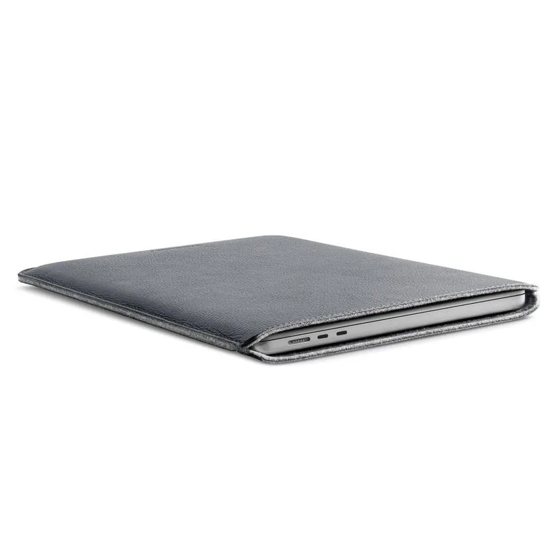 Woolnut housse cuir pour MacBook Air 13 pouces — Gris sidéral — vue 4