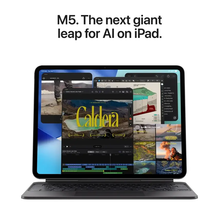 iPad Pro M5 13 pouces Wi‑Fi + Cellular 1 To — Argent