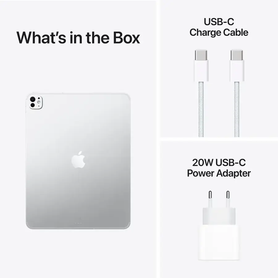 iPad Pro M5 13 pouces Wi‑Fi + Cellular 1 To — Argent