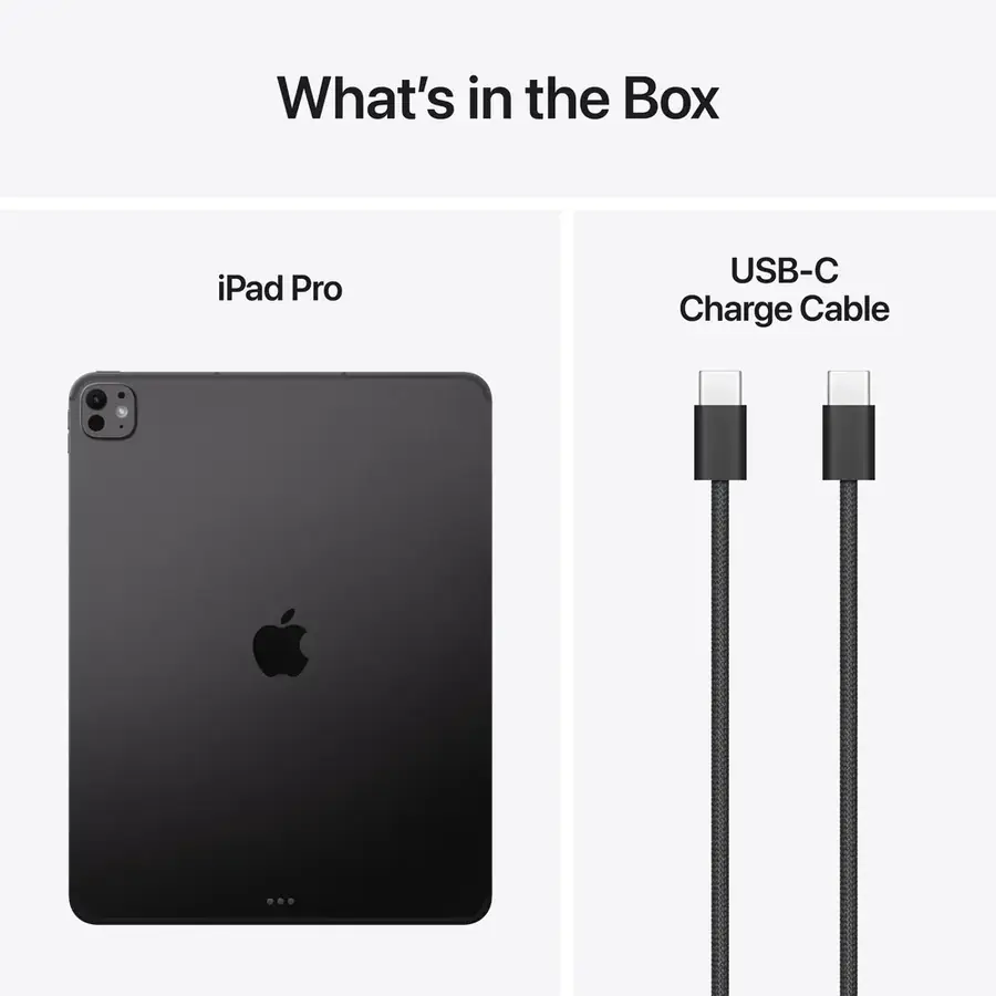 iPad Pro M5 13 pouces Wi‑Fi + Cellular 2 To — Noir sidéral