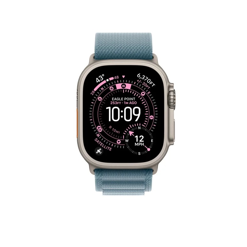 Boucle Alpine 49 mm Bleu clair