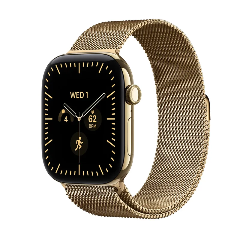 46mm Or radieux Bracelet Milanais - M/L