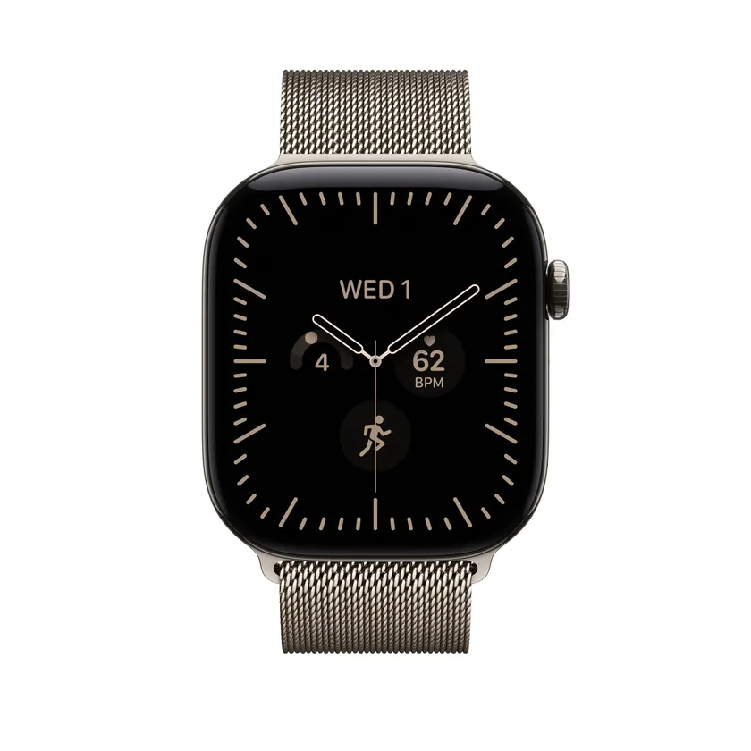 46mm Naturel Bracelet Milanais - M/L