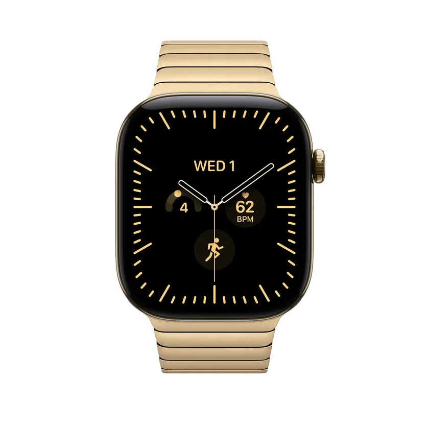46mm Or radieux Bracelet à maillons
