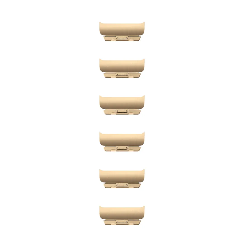 46mm Or radieux Bracelet à maillons Kit