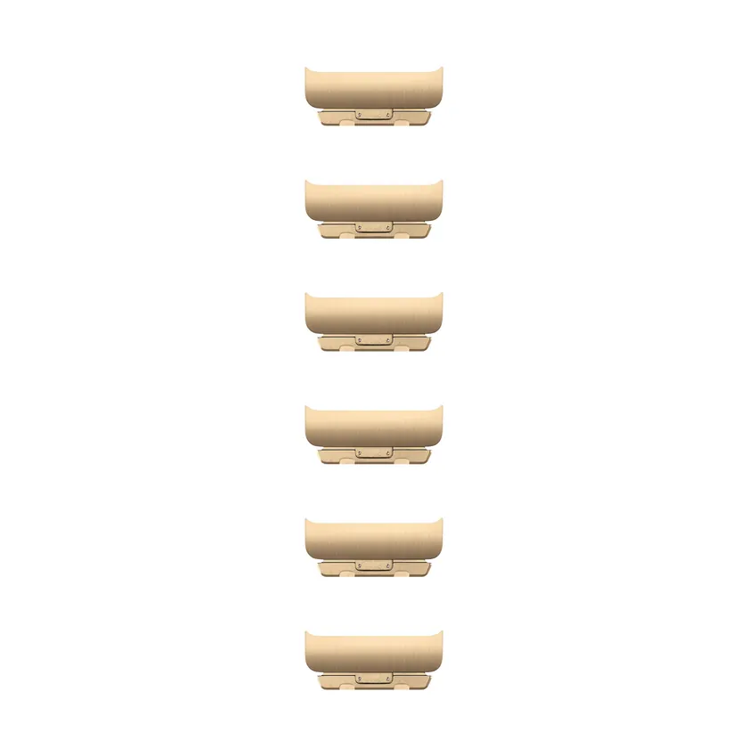46mm Or radieux Bracelet à maillons Kit