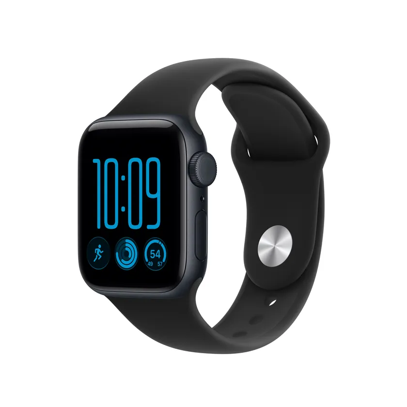 40mm Noir Bracelet Sport - M/L