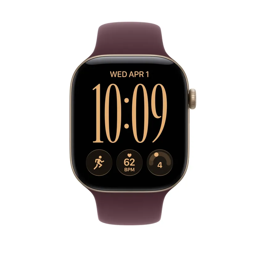 46mm Bordeaux Bracelet Sport - M/L