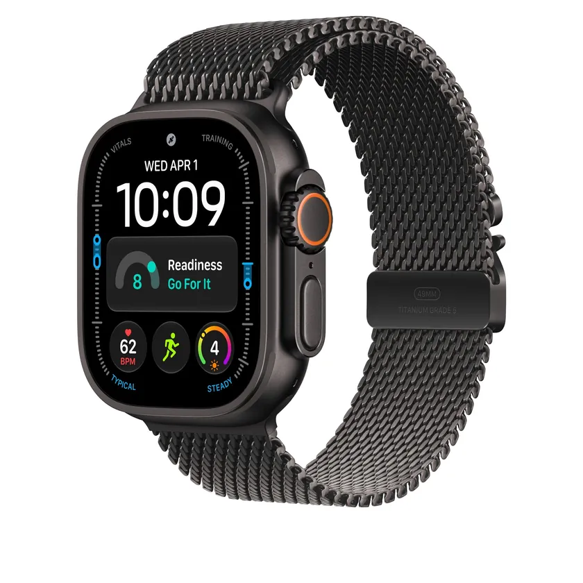 49mm Noir Titanium Bracelet Milanais - Small