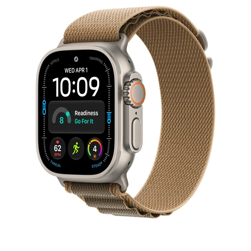49mm Désert Boucle Alpine - Small - Naturel Titanium Finish