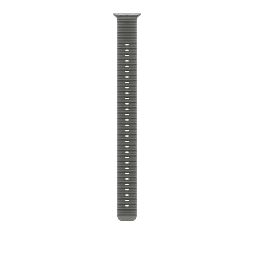 49mm Translucent Noir Bracelet Océane Extension - Naturel Titanium Finish