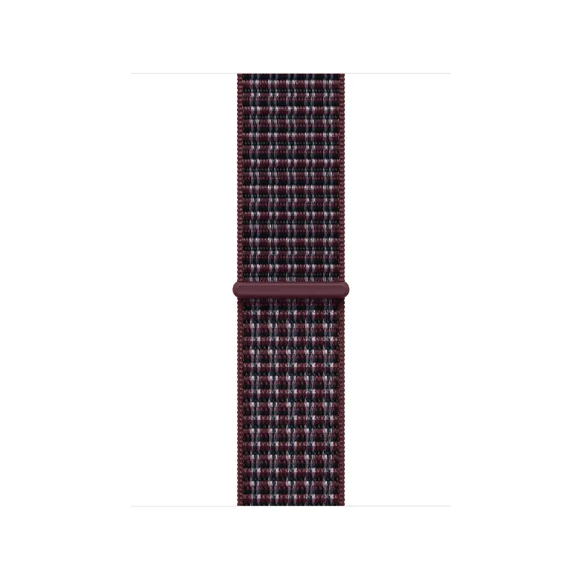 40mm Bordeaux Plaid Boucle Sport