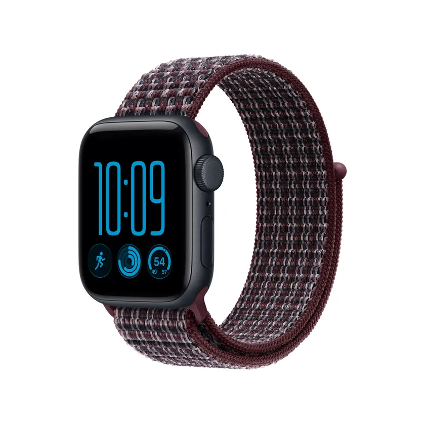 40mm Bordeaux Plaid Boucle Sport