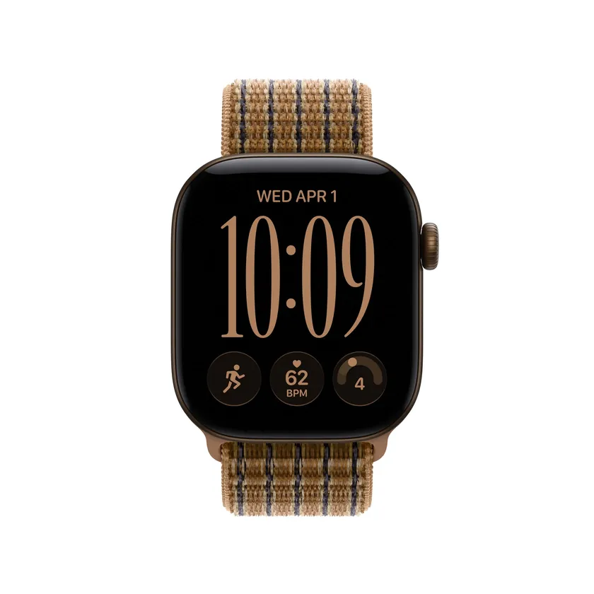 42mm Light Umber Plaid Boucle Sport