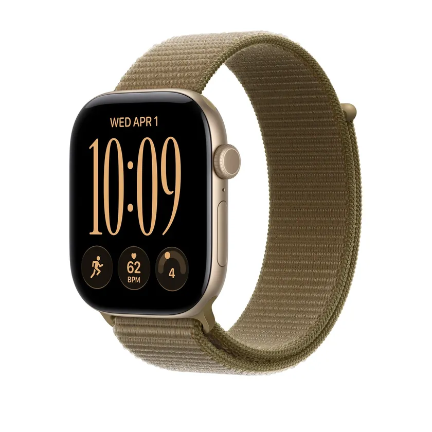 46mm Olive Boucle Sport