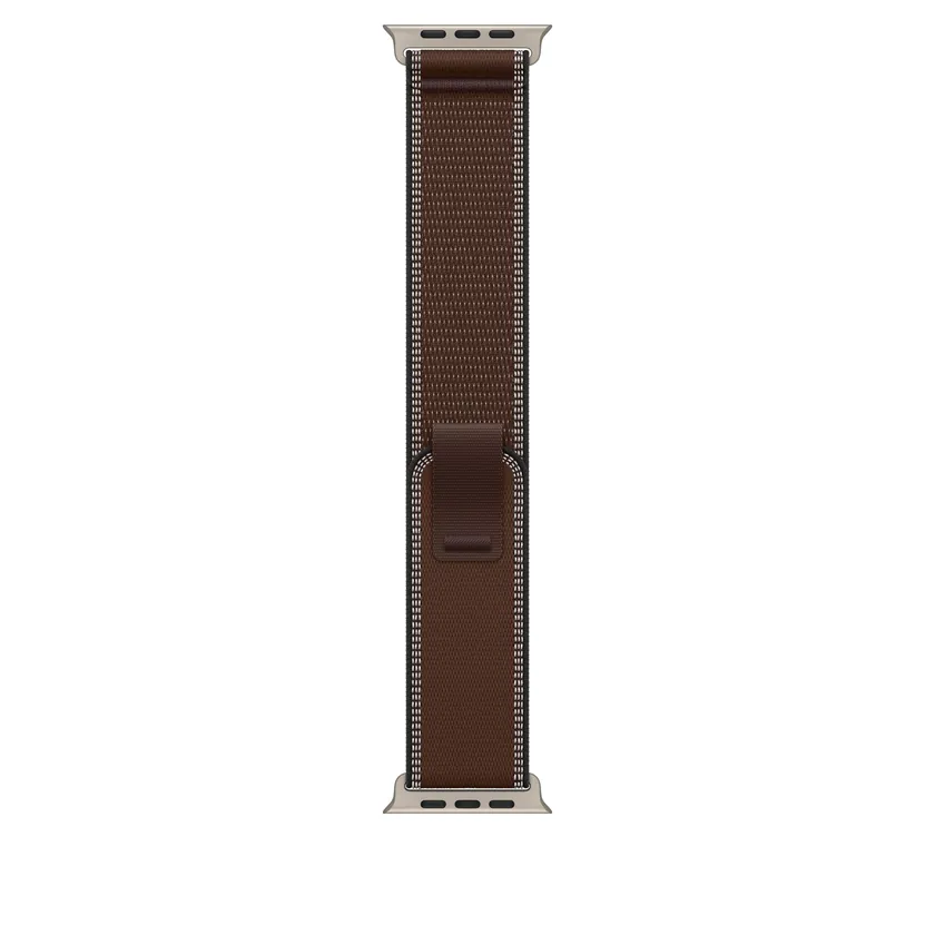 49mm Ombre foncée Boucle Trail - M/L - Naturel Titanium Finish