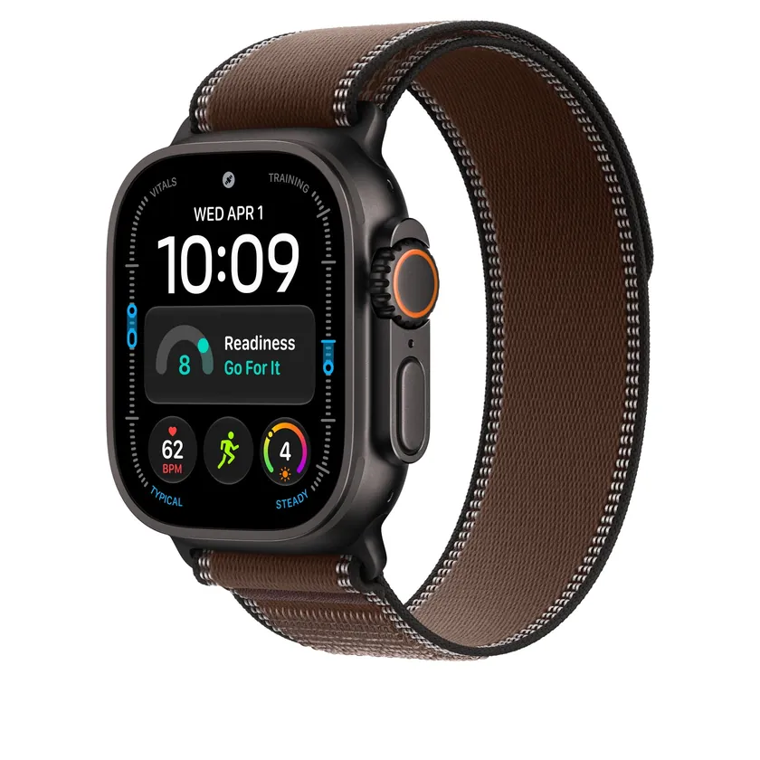 49mm Ombre foncée Boucle Trail - S/M - Noir Titanium Finish