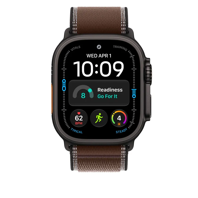 49mm Ombre foncée Boucle Trail - S/M - Noir Titanium Finish