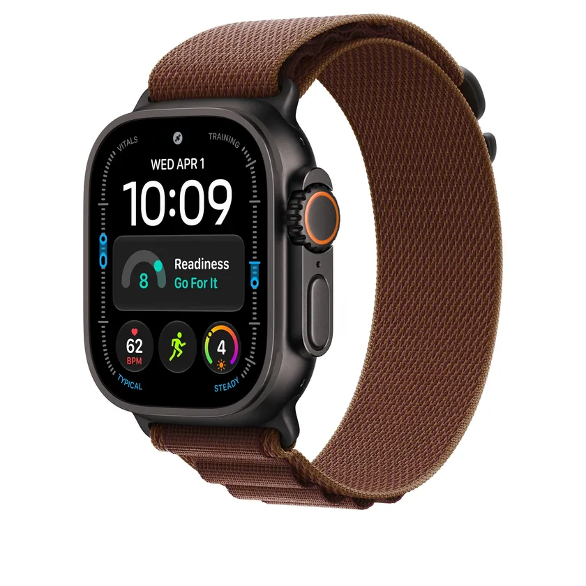 49mm Bordeaux Boucle Alpine - Medium - Noir Titanium Finish