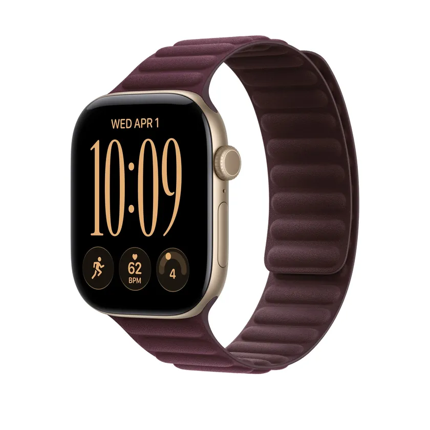 46mm Bordeaux Magnetic Link - S/M