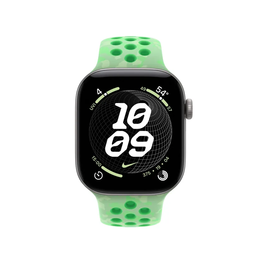 42mm Green Spark Nike Bracelet Sport - S/M